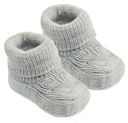 Soft Touch Royal Icon - Botines de punto para recién nacidos, 1 par, NB-3 meses 1118