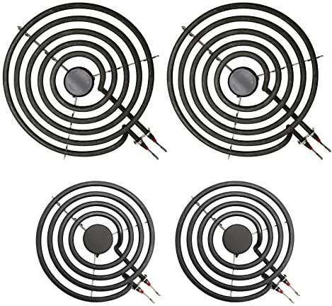 COZZIVITA MP22YA Electric Stove Burner Element Replacement-Perfectly Compatible with Whirlpool&Kenmore&Frigidaire &Hardwick&Maytag&Norge Stove Top-Include 2* MP15YA 2* MP21YA
