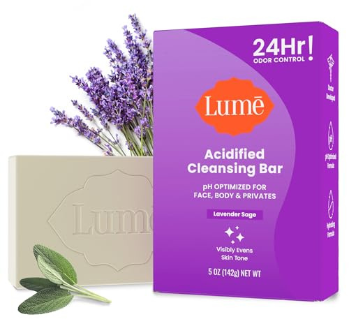 Lume Acidic Body Cleansing, 24-Hour Odor Control, Removes Odors Better Than Soap, Moisturizing