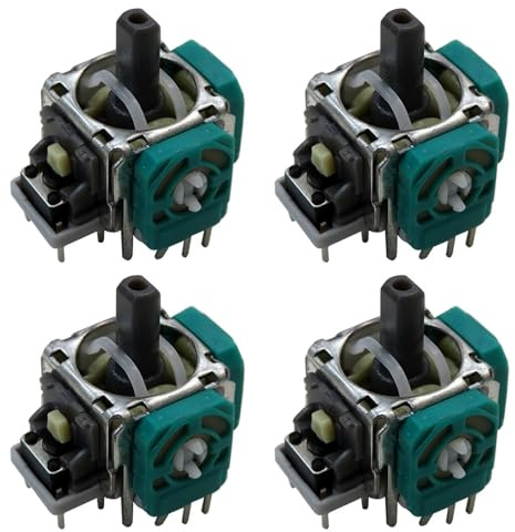 Lot de 4 joysticks de rechange avec capteur analogique 3D pour manette Xbox Series X/S