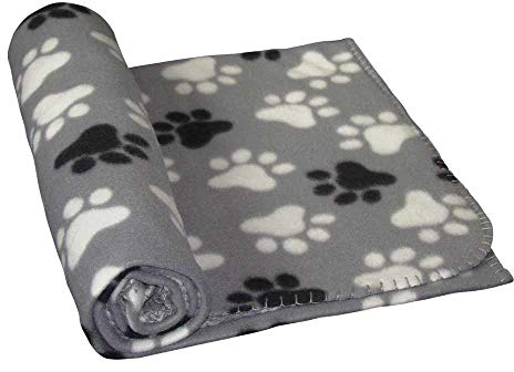 Nobby Fleece Plaid Pippa Classic grau L x B: 50 x 75 cm