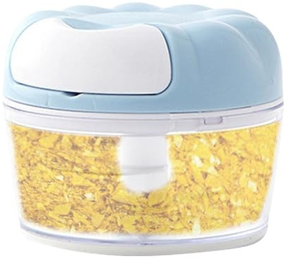 Hachoir manuel pour hacher les légumes de cuisine | Outil compact pour hacher les oignons pour l'ail, l'oignon, l'avocat, le et le poivron