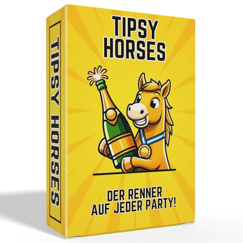 Tipsy Horses | Trinkspiel | Pferderennen | Stimmungsboost | Partyspiel | Trinkspiel für Erwachsene | Partyspiel ab 18