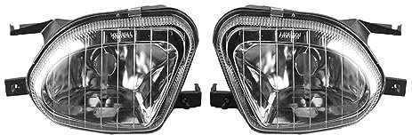 ALaaaaL Auto Frontstoßstange Nebelscheinwerfer für Mercedes Benz W211 2003-2006 E200 E220 E240 E280 E300 E320 E350 E420 E500 A2118201156,Ersatz Tagfahrlicht Scheinwerfer Auto Beleuchtung Zubehör