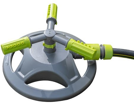 3-Arm Rotating Sprinkler Lime Line - designed to cater to your lawn's specific watering needs.