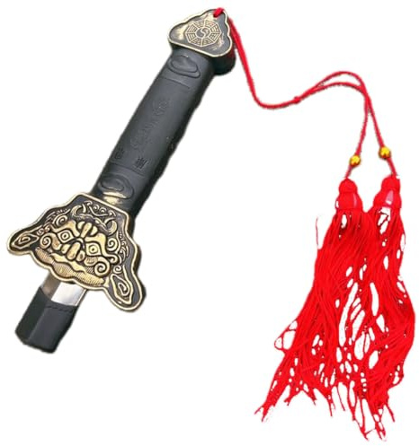 Uzztfa Espada China De Tai, Espada De, Artes Marciales, Espada Mágica Retráctil para Ejercicios, Rendimiento, Accesorios De Cosplay De Halloween