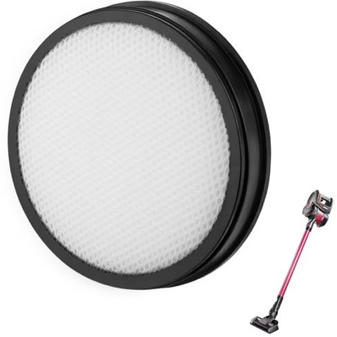 Replacement Filter for Vax Blade 4, Washable & Reusable Cordless Vacuum Cleaner Filter, 12cm Diameter Refill Compatible with Vax Blade 3, Eco-Friendly & High-Efficiency Vacuum Cleaner Accessory