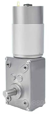 Réducteur de boîte de vitesses d'angle à Angle droit, moteur à engrenage à vis sans fin 12V/24V, moteurs de réduction électriques élevés 555, levage de grille de porte(Motor,470R,12V)