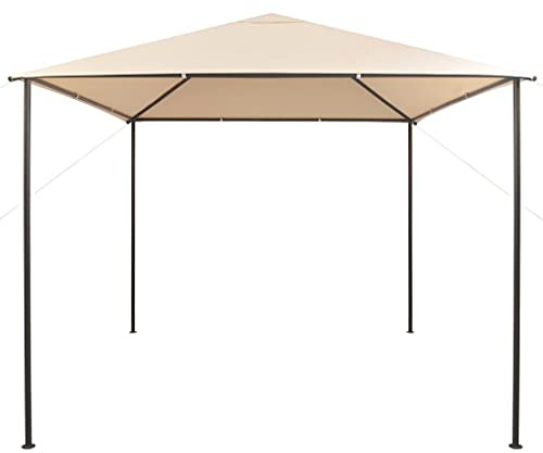 Générique Chapiteau Tente 3 x 3 m Beige Acier,Maison & Jardin,Pelouses & Jardins,Vie en extérieur,Structures extérieures,Auvents & abris,43172