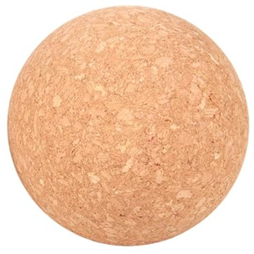 Faszienball Yoga Massageball Aus Kork, Muskelball Für Tiefes Gewebe | Umweltfreundlicher Massageballroller Heft - Korkball, Faszienkugel Für Trigger Zonen