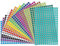 6160pcs Farbige Punkte,6 mm Runde Punkt-Aufkleber, Farbige punkte aufkleber, Farbkodierung-Aufkleber, Kleine Runde Dot Aufkleber, Farbcodierung Etiketten für Home Office Supplies 22 Farben (6mm)