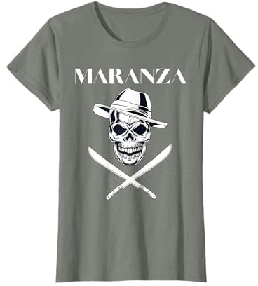 Maranza Stile Outfit con teschio con cappello Maglietta