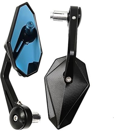 NINOMA Toter-Winkel-Spiegel Motorrad-Rückspiegel 7/8 22mm Lenkerspiegel Für Kawasaki Z800 Z900 Z1000 Für Ninja 250 300 400 650 1000 ER-6N