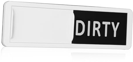 jojofuny Magnetisches Schild Für Geschirrspüler Sauber Schmutzig Leichtgängiger Indikator Für Spülmaschinenzubehör Acryl-display Für Klare Hausarbeitskommunikation