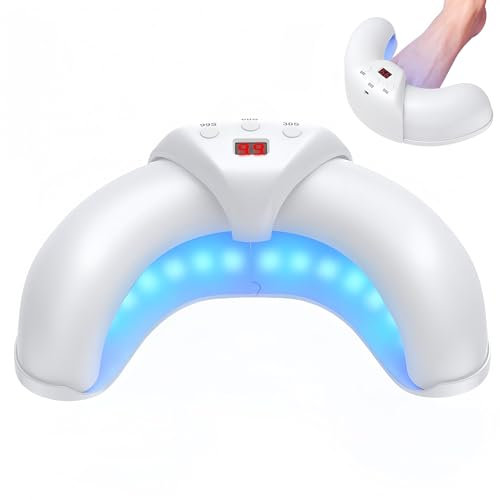 Appareil de mycose laser pour ongles multiples et ongles - Solution de réparation pour ongles endommagés et décolorés - Convient pour un usage domestique