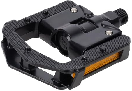 Oxford Klapppedale 9/16 Zoll | Platzsparende Klapppedale für Fahrrad, Schwarz