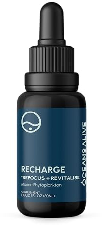 Activation Products Oceans Alive, 30 ml | Marine Phytoplankton Supplement, Chlorophyll & Mineral-Rich Formula, Supports Energy & Focus, Concentrated Liquid Formula