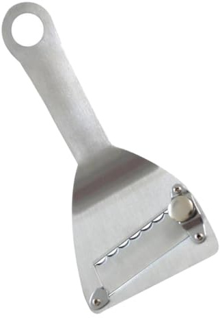 HEALEEP Rallador de Trufas de Acero Inoxidable Portátil, Cortador Plano para Cocina y Repostería, Utensilio para Trufa, Chocolate y Queso, Resistente y Práctico para Uso Doméstico