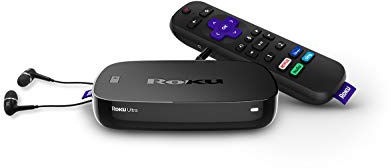 Roku Ultra | Streaming Media Player 4K/HD/HDR with Premium JBL Headphones