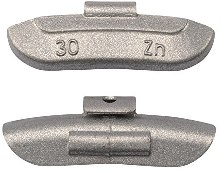 100x 30g Schlaggewichte Stahlfelgen Auswuchtgewichte Wuchtgewichte Gewichte 30 Gramm