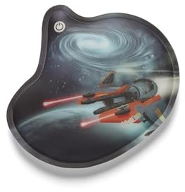 ergobag Blinkie Klettie Weltraumflitzer - Bunt | Klettflächen von verschiedenen Themenwelt, ideal für den Sammelspaß und die individuelle Gestaltung.