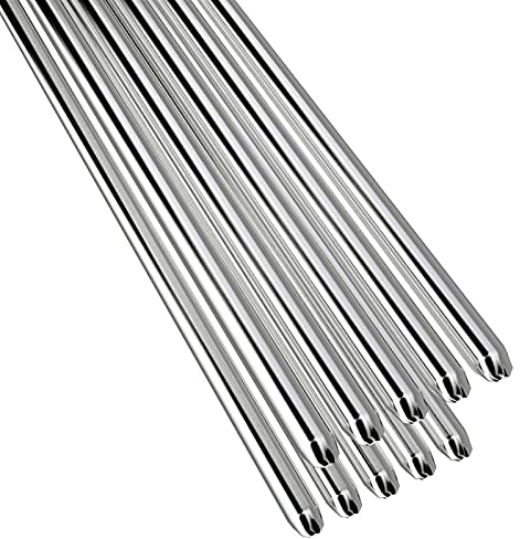 Schweißelektrode, 5/10 Stück, 50 cm, einfache Aluminium-Schweißstäbe, niedrige Temperatur, 1,6 mm, 2 mm, kein Lötzinn nötig, Durafix припой для пайки алимининия Schweißstab (Größe: 2 mm, 50 Stück)
