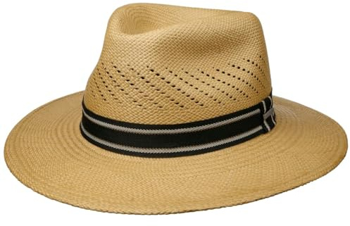 STETSON Traveller Vented Crown Panamahatt UV-skydd Unisex Var Sommar