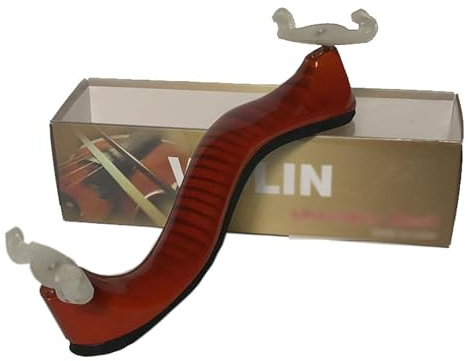 Geigen-Schulterstütze, Große gebogene Kinnhalter for Violine aus Holz(1/2)