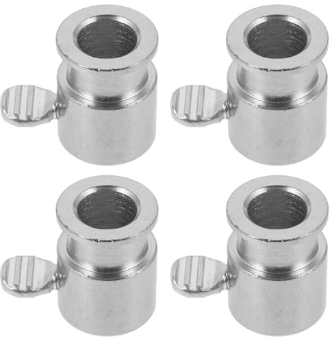 Yardwe Accessoire Barbecue Support De Tige De Rôtissoire 4 Pièces Boulons en Fer Bouchons De Poids D'Équilibre pour Rotation Stable Et Installation Facile
