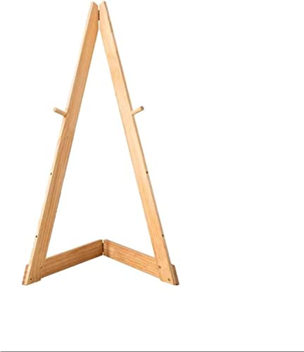 Cavalletto in legno con treppiede, 1,2 m, pieghevole, per disegnare e dipingere, perfetto per matrimoni, bar e bar