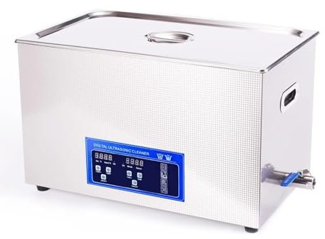 MZZYG Ultrasonic Cleaner Machine 0.8L 2L 6L 10L 30L 38L Digital Ultrasonic Cleaner Bath Heated PCB Engine Metal Lab Ultrasound Sonic Cleaner Degreasing(30L)