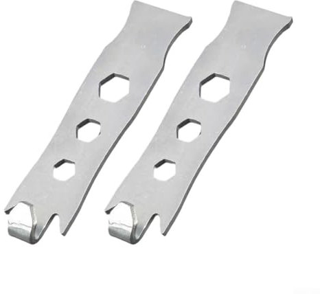 2 pezzi artefatti avvolgenti in filo di serra, strumenti portatili in acciaio inox, per l'organizzazione del giardinaggio (piccoli)