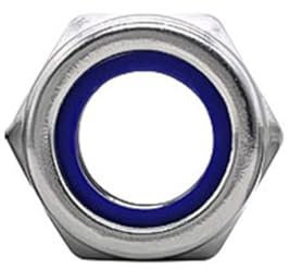 304-Edelstahl-Nylon-Sicherungsmutter mit Feingewinde, DIN985, US-Feingewinde, Anti-Lockerungsmutter, britisches Feingewinde, selbstsichernd(M16*1.5(2pc))