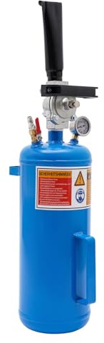 Däcktätningsmedel 8 l däck pump inflator 145PSI däck booster däck chock pump 0,8 Mpa (blå)