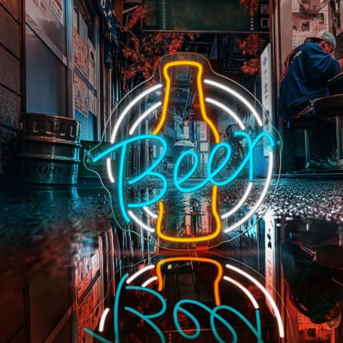 Champagner Bier LED Neon Licht Bier Neon Zeichen Home Bar Party Decor Zeichen Getränke Neon Licht für Shop Store Bar Restaurant Decor