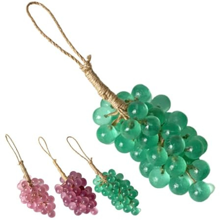 Grape Soap On A Rope,Handcrafted Grapes Soape Bunch Shaped,Cold Bath Soap Lasting Fragrance for Hand Wash, Bath, Fresh Air – Gift for Men & Women