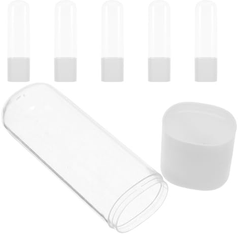 Custodia Viaggio per Ugelli Idropulsore, Portabeccucci Igienico e Compatto | Protezione Antipolvere per 6 Ugelli di Ricambio, Design Leggero e Minimalista, per Uso Domestico