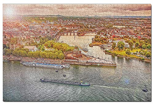 Deutschland Puzzle 1000 Teile Holzpuzzle Erwachsene Spielgrafik Reise Souvenir Holz