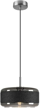 SLV PANTILO ROPE 27, Pendelleuchte, 250cm, E27, 15W, silber
