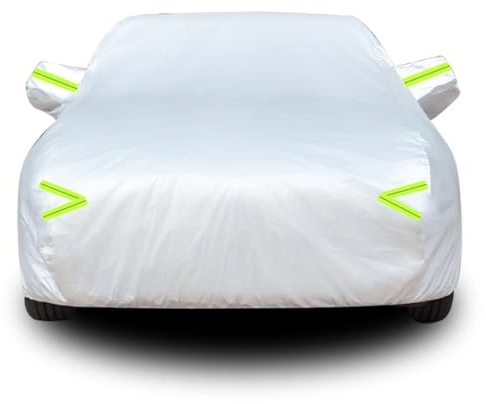 Autoabdeckung Outdoor für VW Touran 2(2015-) Autoabdeckung Wasserdicht,Wind-und regenfest,staubdicht,UV-Schutz,langlebig,atmungsaktiv