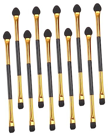 Ipetboom Pennelli Per Ombretto Doppia Testa 20 Pezzi Piccoli Antiscivolo Professionali Per Trucco Occhi e Viso Regalo Per Appassionati Di Cosmetici