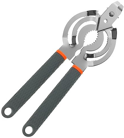 NAMOARLY Apriscatole in Acciaio Resistente Apribottiglie Multifunzione Compatto Portatile Per Uso Domestico e Picnic