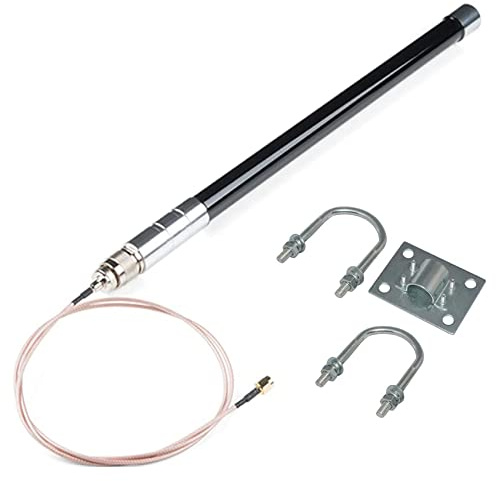 Kioball 5DBi Outdoor per LoRa Gateway Antenna 868MHz Antenna Omnidirezionale nel Fibra di Vetro WiFi N Tyle Antenne con Montaggio su Vetro