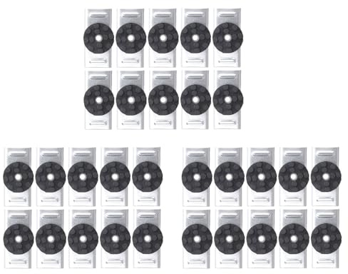 Rersduyt 30 Pack Soundproofing Mounting Clip Sound Isolation Clips for Recording Studio Acoustical Equipment for Wall Ceiling