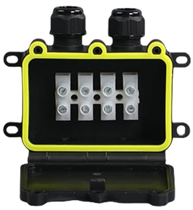 Underground Electrical Junction Box with Terminals Waterproof Junction Cable Sleeve Electrical Protections Underground Plug Line Cable Connector