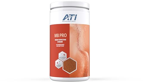 ATI MB Pro – Mischbettharz für Osmoseanlagen, Filter für Reinstwasser, bindet Silikat, Phosphat und Nitrat, 2.700 g / 4.000 ml