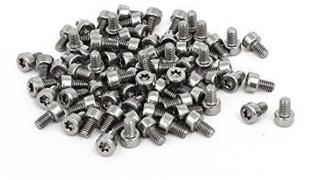 Aexit M2.5x4mm T8 Torx Drive 304 Edelstahl Torx-Zylinderschraube mit Innensechskant 80st (ef4186565393ea5490b3cd58fc721979)