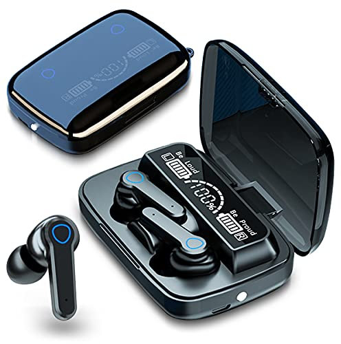 Bluetooth In Ear Kopfhörer In-Ear Kabellos kompatibel mit Apple iPhone 17 16 16e 15 14 13 / Plus/Pro/Pro Max/Air Sport Ohrhörer In-Ear Kopfhörer mit Mikrofon Bluetooth Headset für Sport und Alltag
