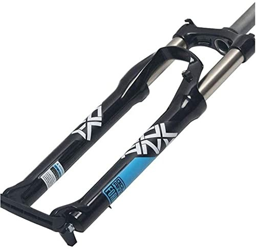 Fourche À Suspension, Course De Tube Droite 100Mm 24 Pouces Fourche Mécanique en Alliage D'aluminium Verrouillage Manuel Sports De Plein Air, pour Vélo VTT A,24 inch