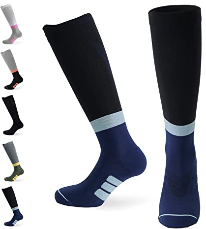 CFA V2 Kompressionsstrümpfe Damen und Herren - Ideal fürs Laufen, Fitnessstudio, Radfahren, Muskelerholung oder Workouts - Qualität Kompressionssocken Nachhaltige Dänisches Design